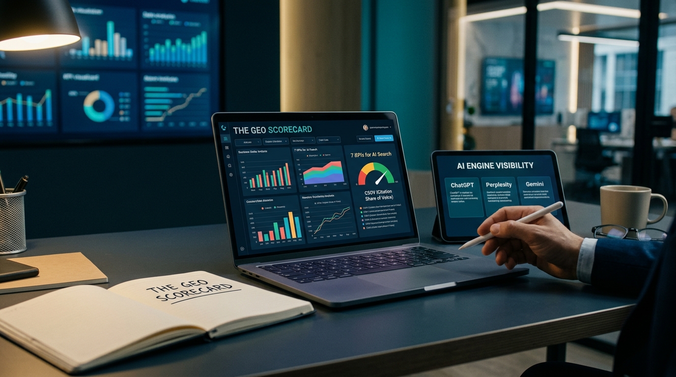 The GEO Scorecard: 7 KPIs Every CMO Should Track